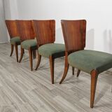Art Deco Style Dining Chairs by Jindrich Halabala