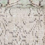 3x9 Shades Of Light Green & Black Vintage Runner Rug, 81x275Cm