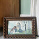 Watercolor signed 1943 Fay-Lès-Nemours French landscape