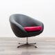 A cocktail chair/ball chair, retro, 70s
