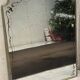 Large antique gold mirror - Empire style - Mercury