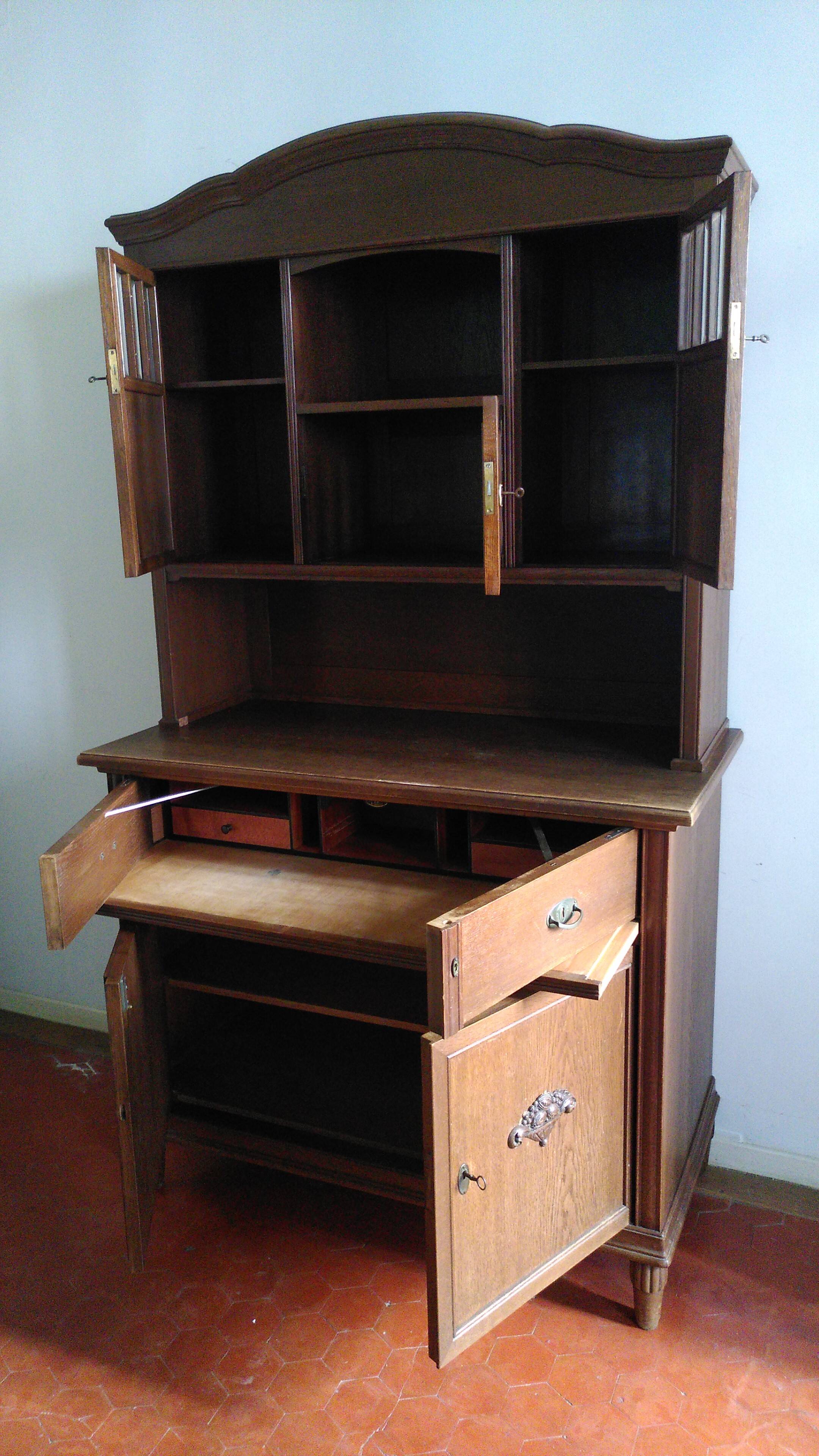 Art Deco wooden sideboard