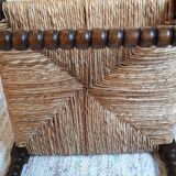 Paillé corner chair