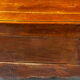French provincial chest in carved and pegged solid oak, 18th century.