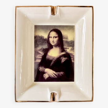Mona Lisa ashtray, collector's model, limited edition "The great masters"