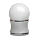 White table lamp in white opaline glass 1970s