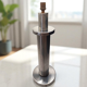 1970s simar stainless steel table lamp - industrial modernist design