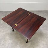 Scandinavian service arrebo mobler rosewood wallet tray
