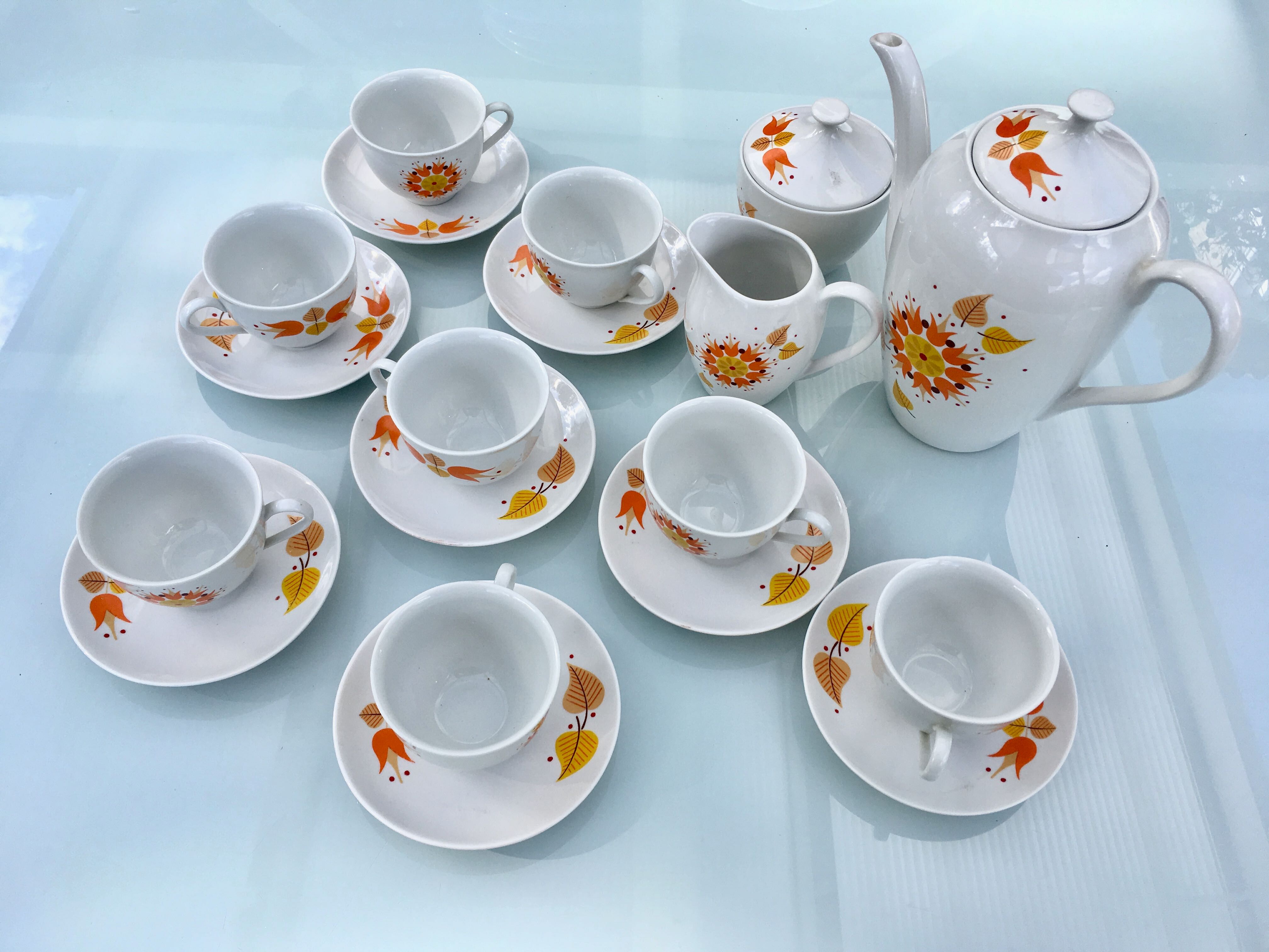 1970 vintage Italian coffee service
