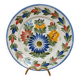 Old hand painted plate HB Locronan