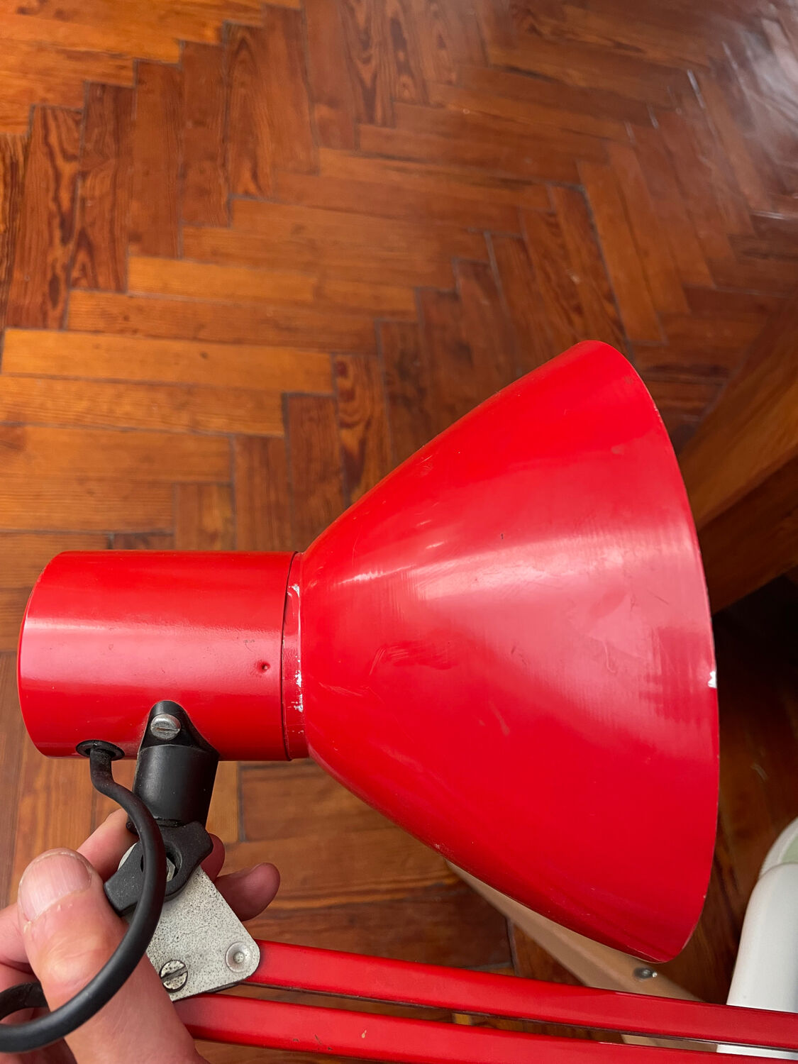 Lampe vintage Veb Narva
