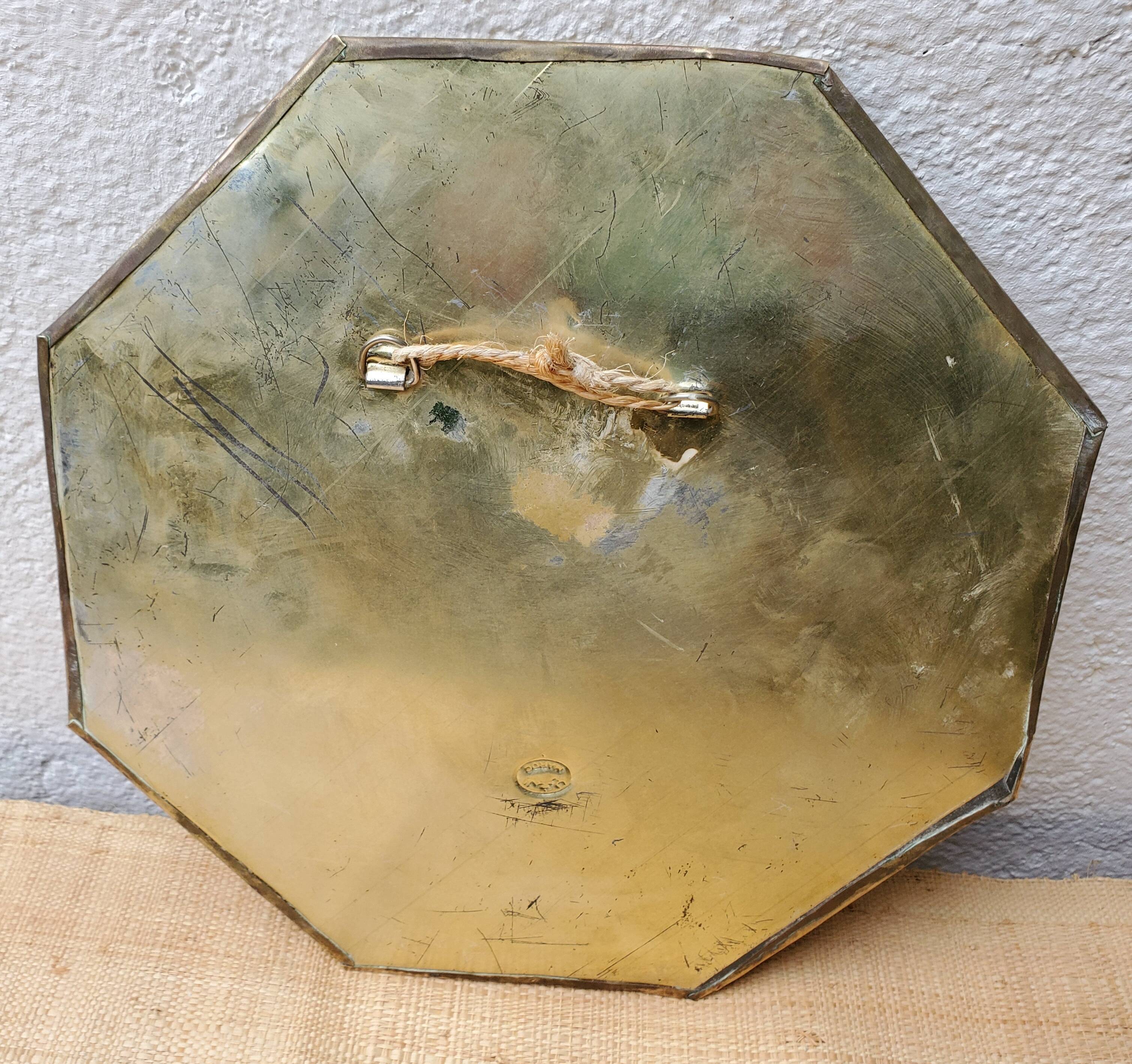 Octagonal mirror 29cm