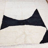 Handmade moroccan berber carpet 230 x 153 cm