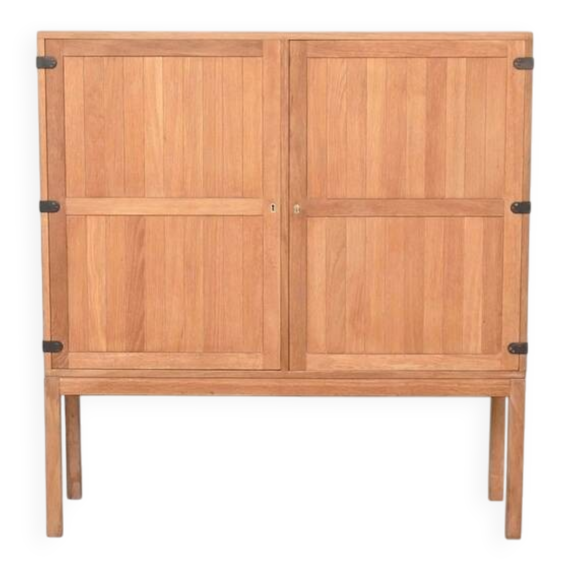 Cabinet Kurt Ostervig en chêne A/S Randers Danemark 1960