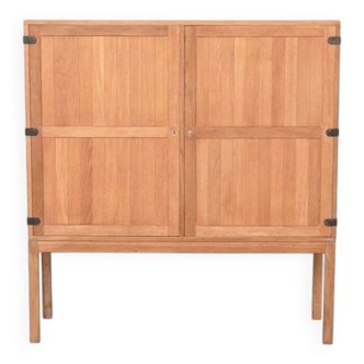 Cabinet Kurt Ostervig en chêne A/S Randers Danemark 1960