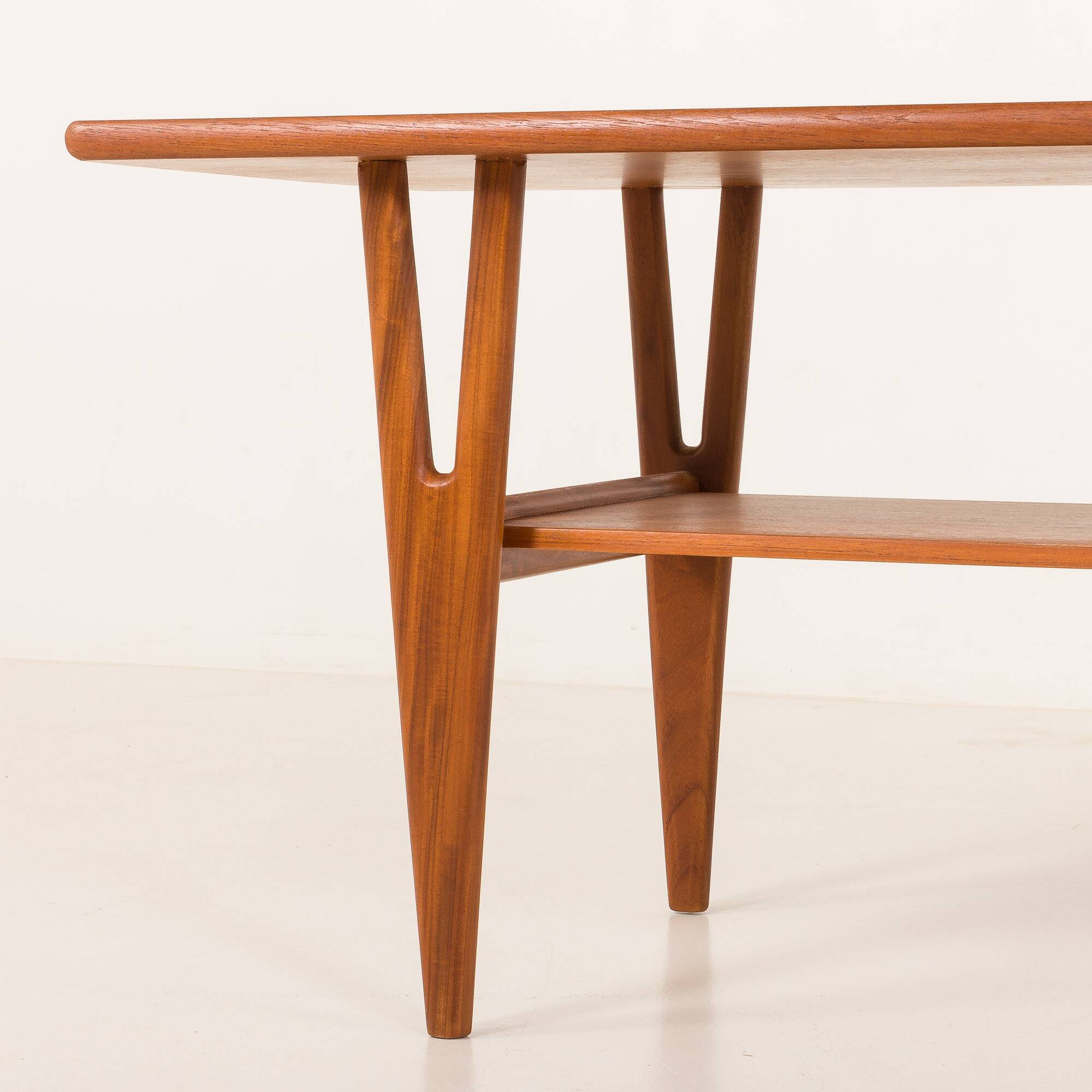 Table basse Kurt Ostervig, attribuée à, Danemark, années 1960