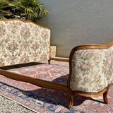 Louis XV style cherry bed