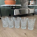 Shooter glass / chiseled liquor