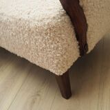 Beech sofa, Danish design, 1960s, production: Denmark