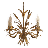 Lampe à gerbe de blé de style Hollywood Regency