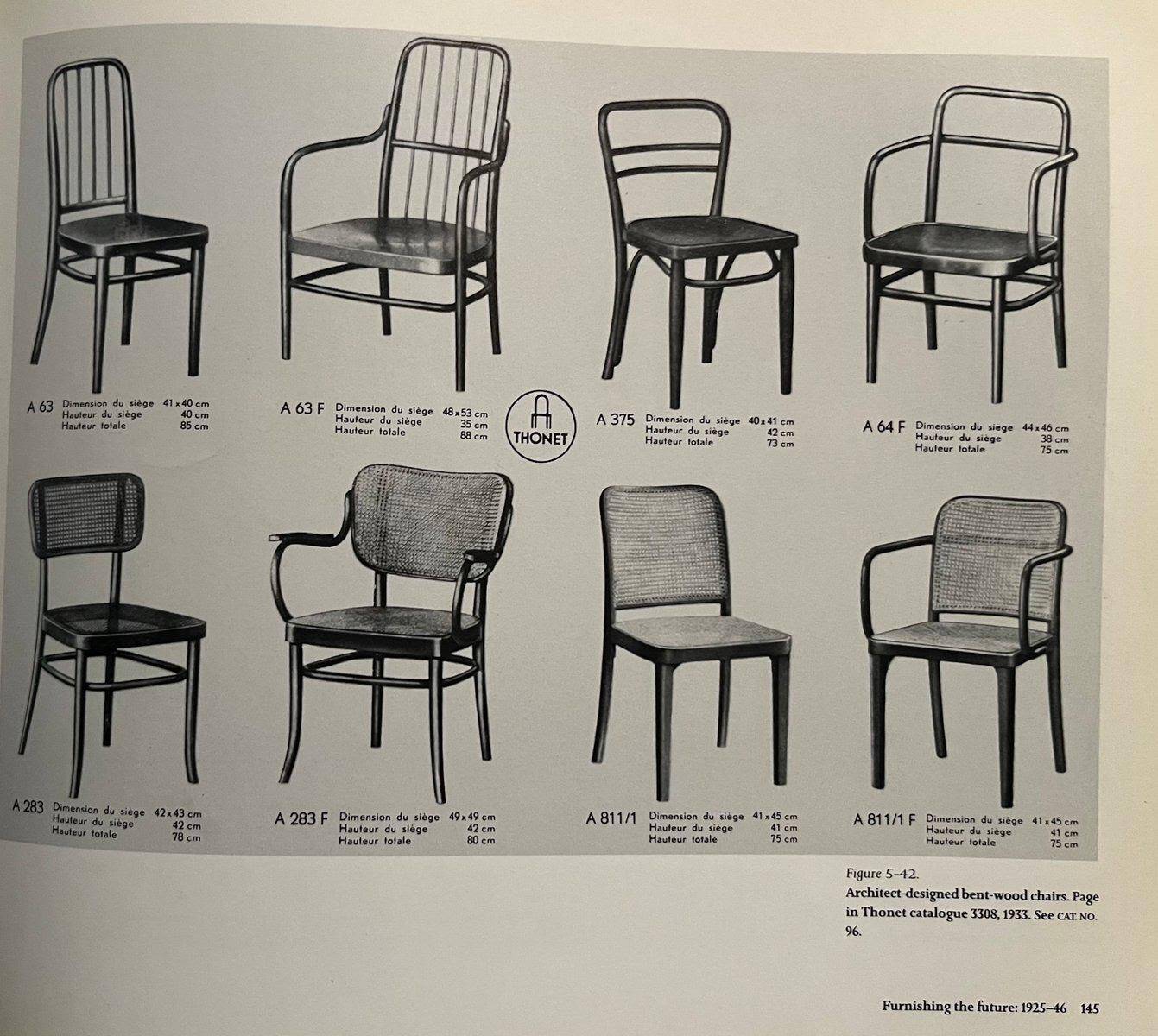 A 64 F chair by Gustav Adolf Schneck, Thonet, 1930s