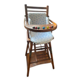 Vintage wooden high chair