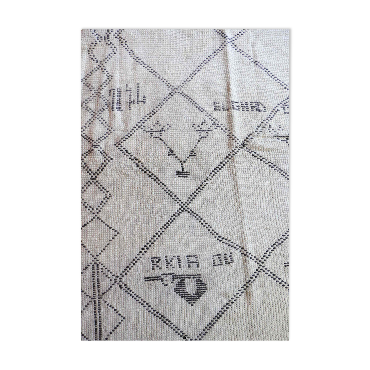 Carpet beni ouarain old - 173 x 234 cm