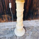 Alabaster lamp and column