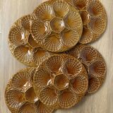 Set of 6 shell plates