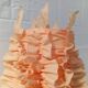 Large Jannalights draped fabric lamp from the 70s