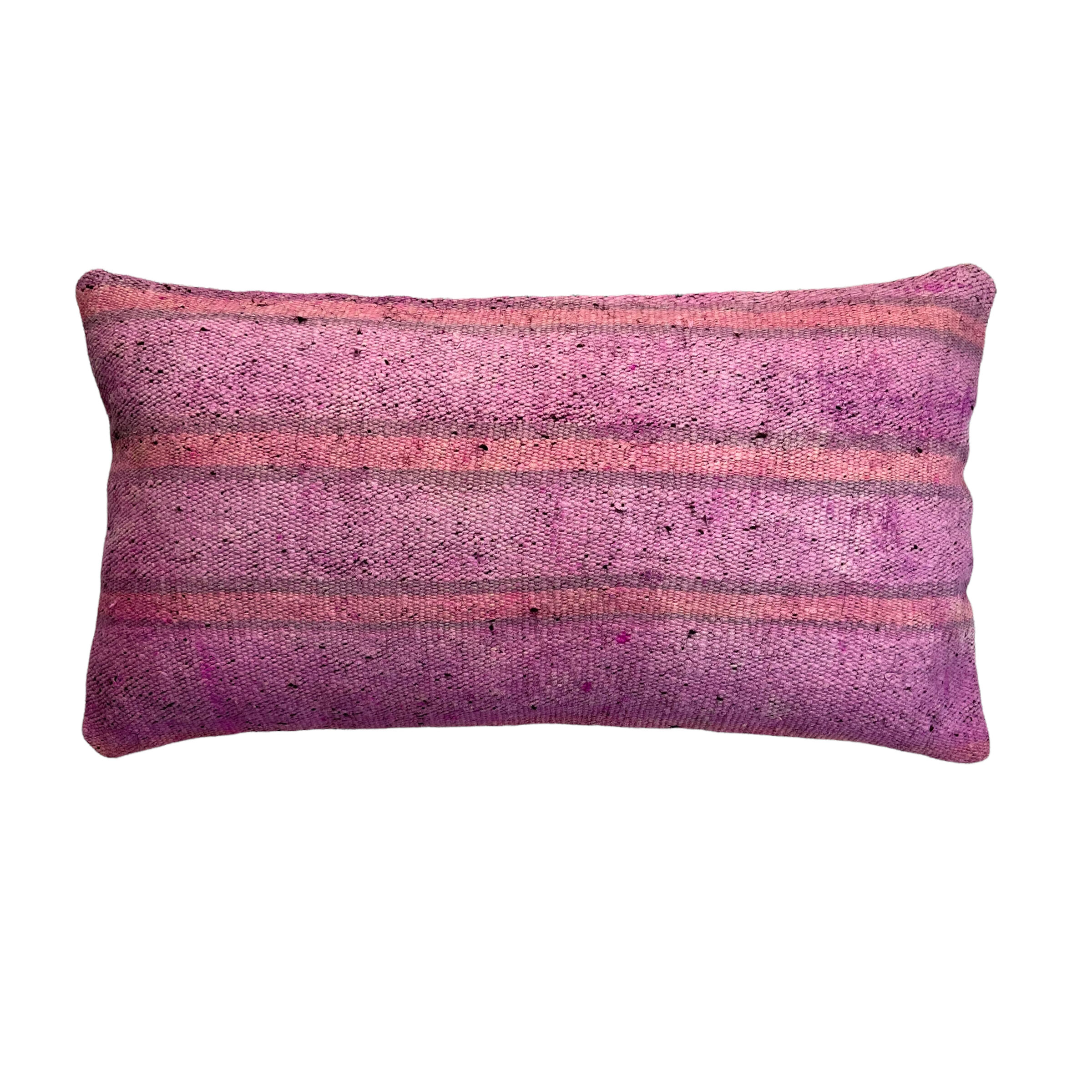 Vintage turkish kilim cushion cover , 30 x 60 cm