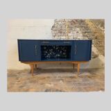 Vintage midnight blue row