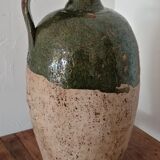 Cruche a huile ancienne vernissée XIX ème