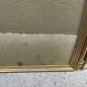 1930s brass fireplace screen, antique 3-panel spark guard