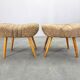 Pair of Czech Mid Century Stools, 1960s