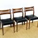 3 Scandinavian chairs 1960