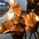 Gilded metal Florentine table or floor lamp by Hans Kögl, 1960s