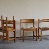 Set of 8 Dining Chairs, Model "Asserbo" by Børge Mogensen, for AB Karl Andersson