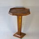 Side table with removable polygonal top, Art Deco, inlaid 1925