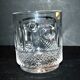 Vintage crystal moulded and cut ice bucket