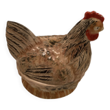 Vintage chicken terrine by Alphonse Muffa