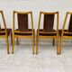 4 chaises vintage 1960