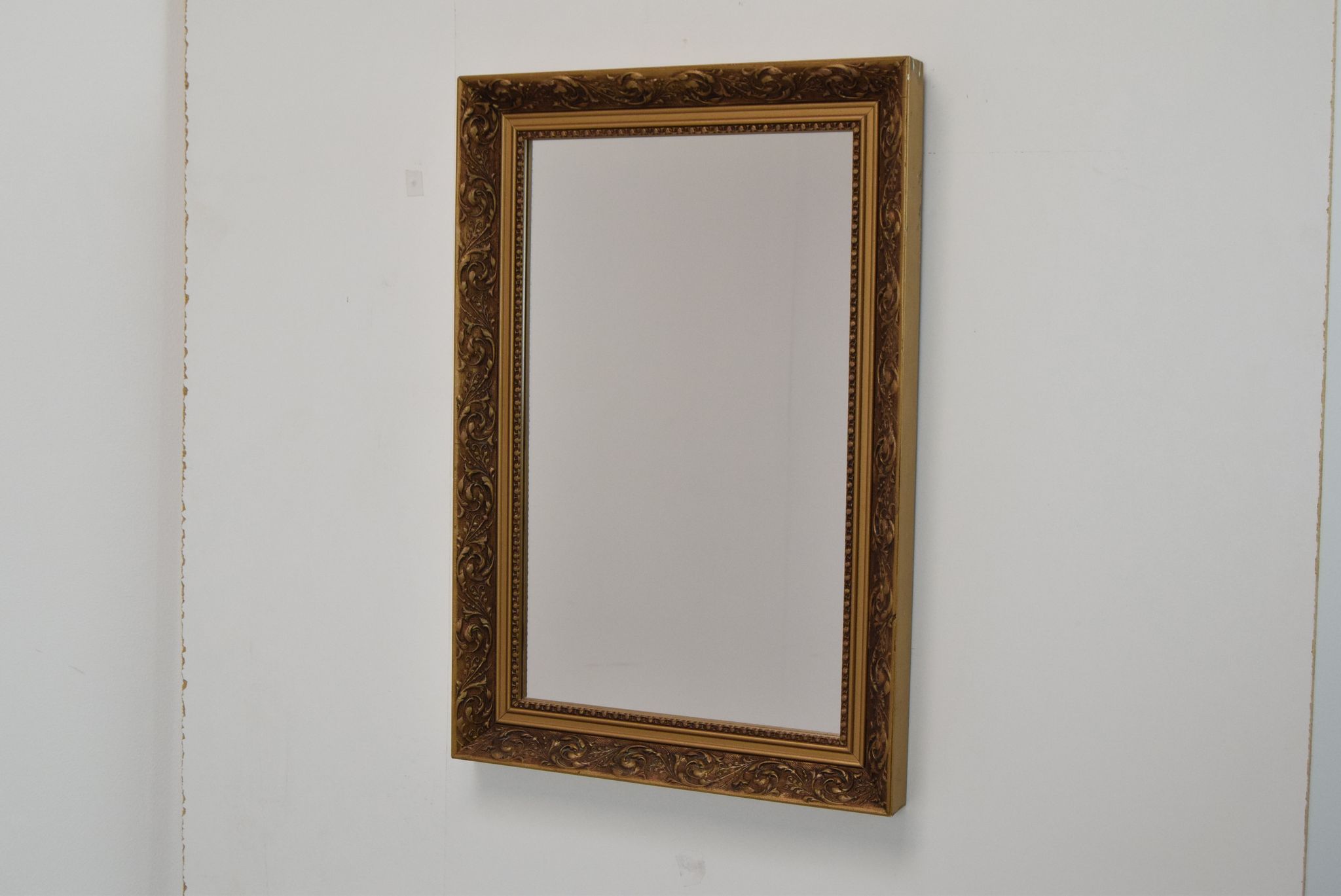 Miroir du milieu du siècle années 1960 53x36cm