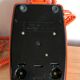 Vintage Orange Socotel dial phone, 1978