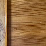 Pair of solid pine bedside tables