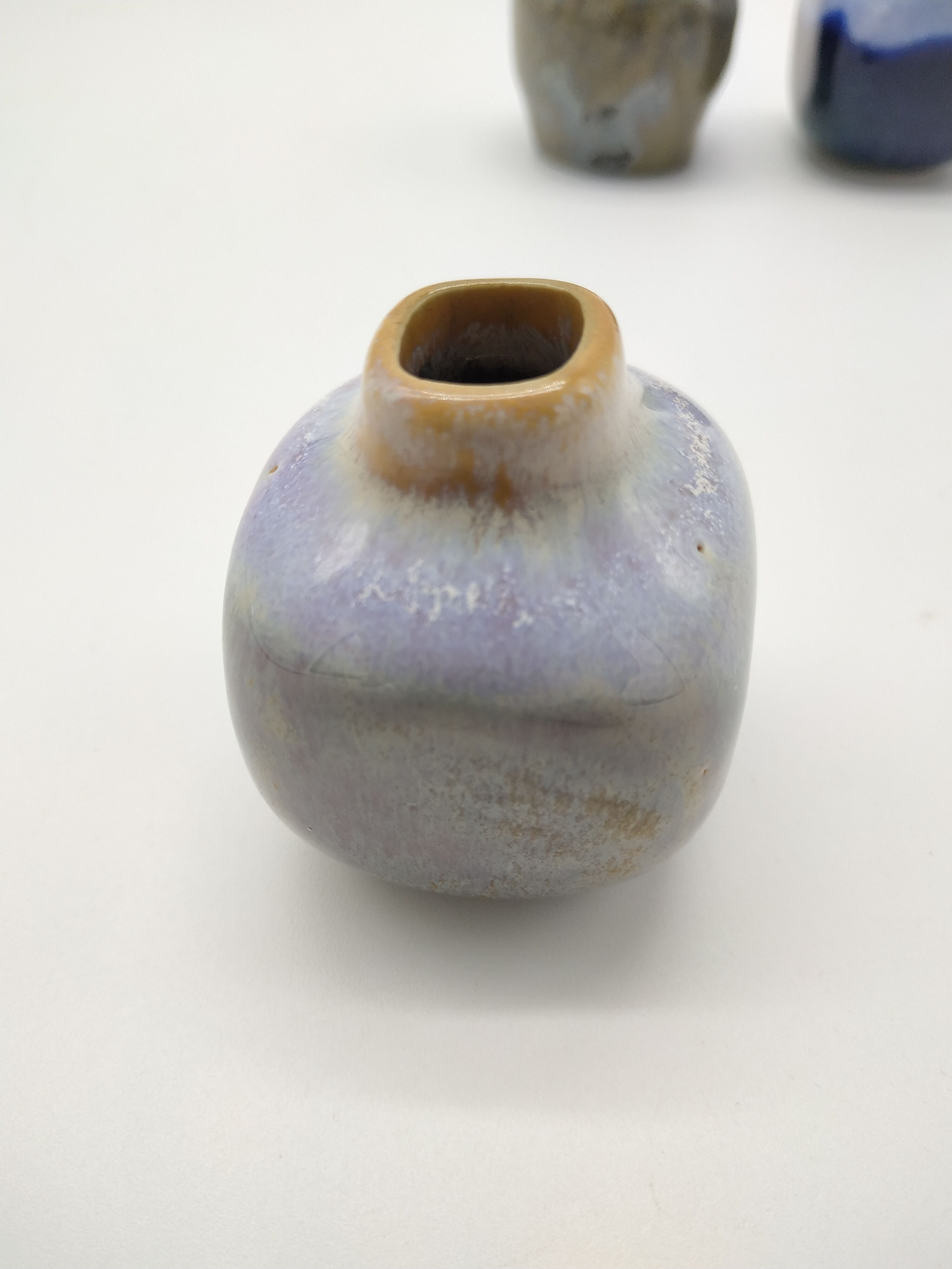 Lot de 3 vases miniatures scandinaves