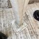 Set of 4 marble columns or pedestals.