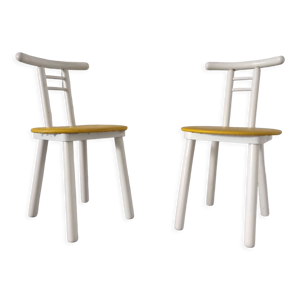 Paire de chaises italiennes