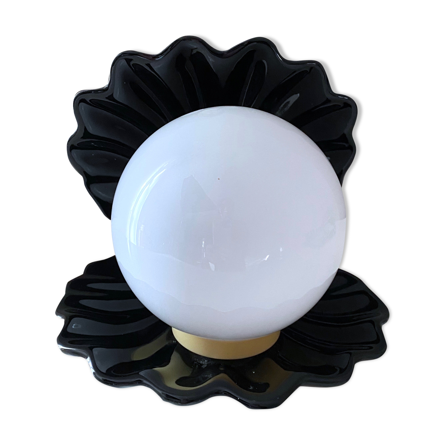 Vintage shell lamp ARO Leuchten, 80
