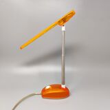 1990s Orange Table Lamp "Microlight" by Ernesto Gismondi for Artemide. Made in Italy